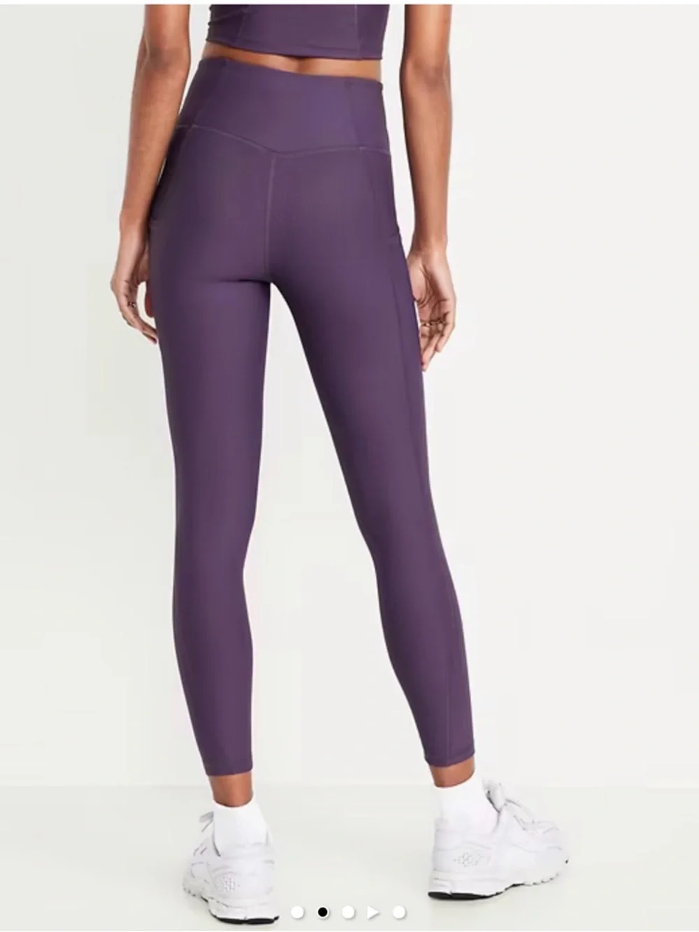 Old Navy High-Waisted PowerSoft Pocket Leggings - Picture 2 of 6